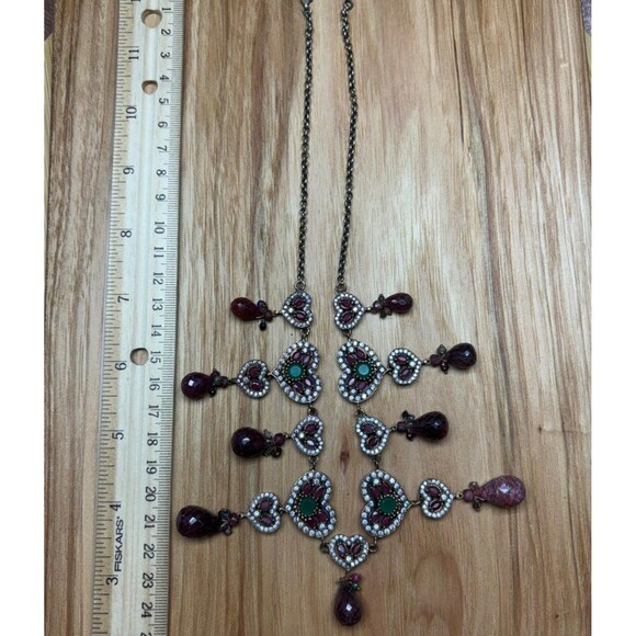 925 Sterling Silver Turkish Vintage Jewelry Set  for Women,NEW,Antique,Handmade - Picture 8 of 12